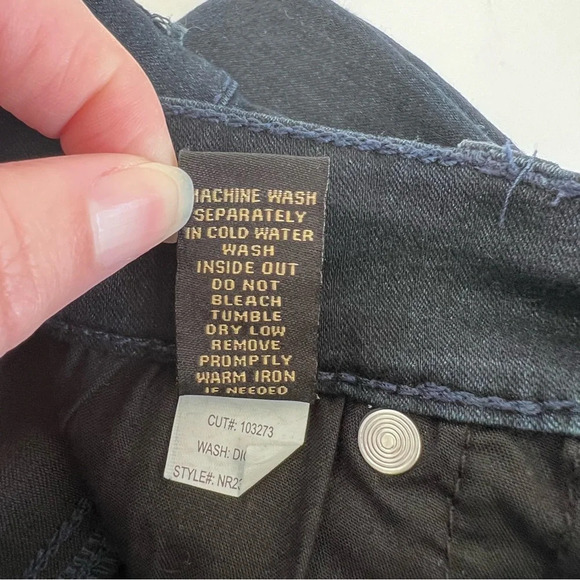 RACHEL Rachel Roy Mid Rise Dark Wash Skinny Jeans - Picture 13 of 13